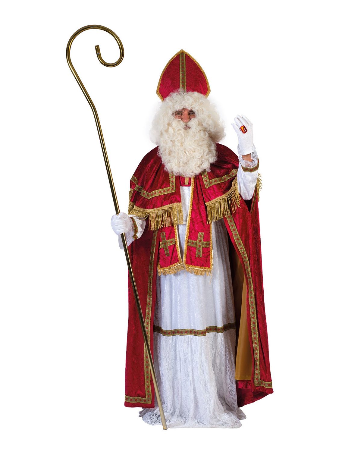 Sankt Nikolaus Kostüm 5tlg. Sankt Nikolaus Kostüm 5tlg.