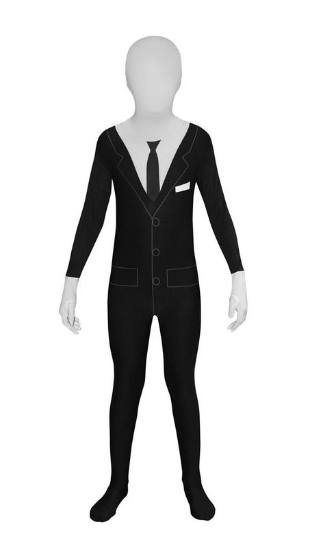 Morphsuit Slenderman Kinder Morphsuit Slenderman Kinder