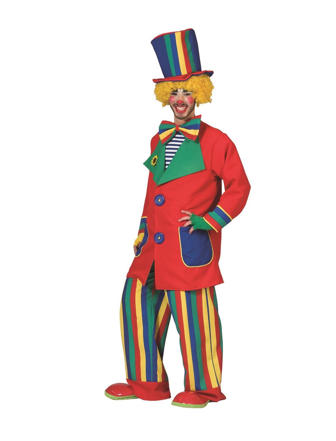 Clown Hennes Herrenkostüm Clown Hennes Herrenkostüm
