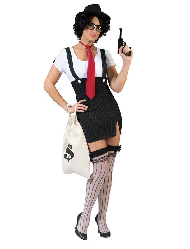 Gangster Bonnie Damenkostüm Gangster Bonnie Damenkostüm