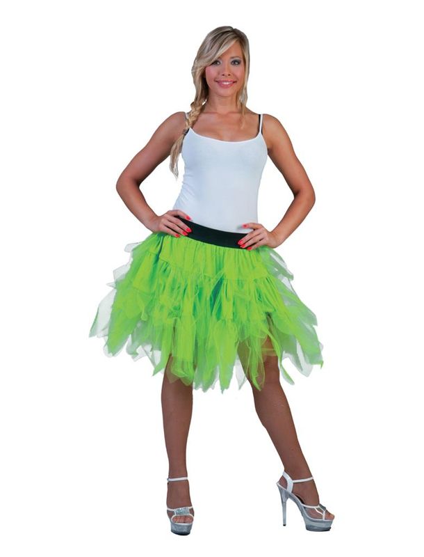 Petticoat Fluo Grün
