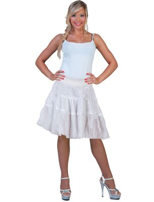 Petticoat Kiki Weiß Damen