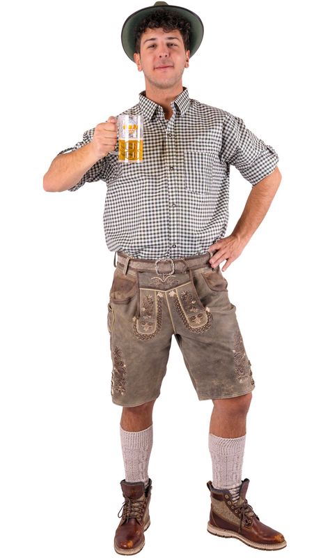 Lederhosen Luka met riem Lederhosen Luka met riem