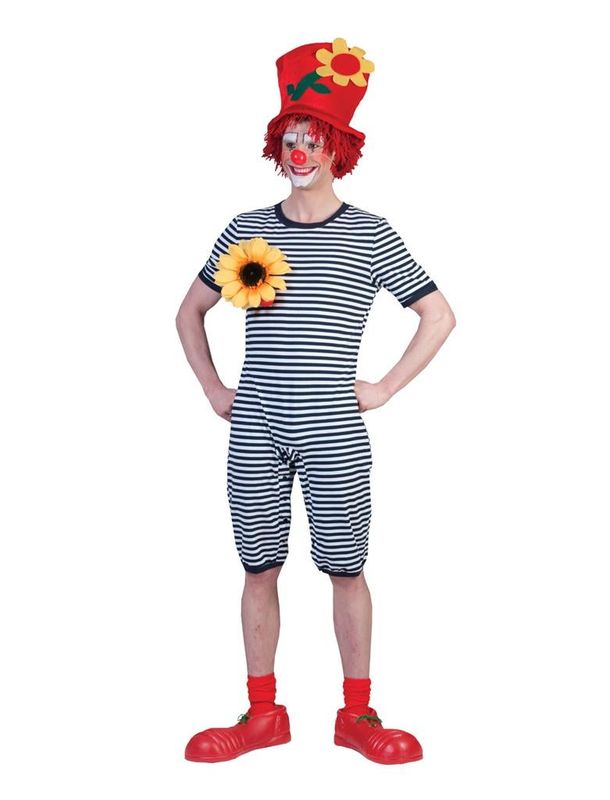 Ringelanzug Blau/Weiß