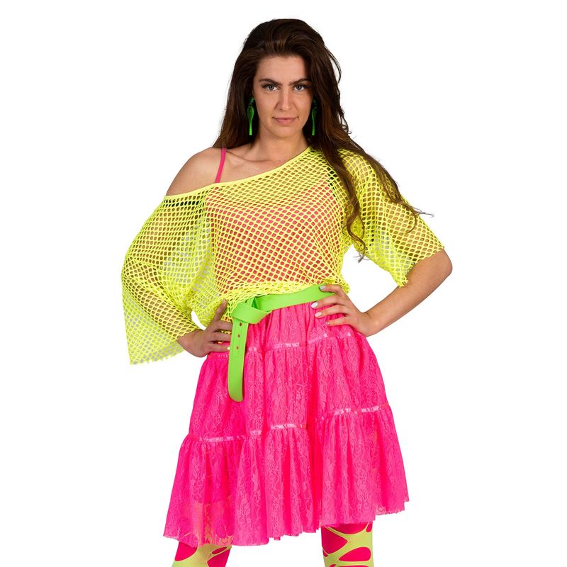 Netzoberteil Funky Gelb