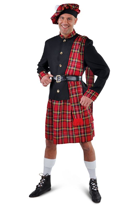 Schottekostüm Bruce Herren 5-tlg.