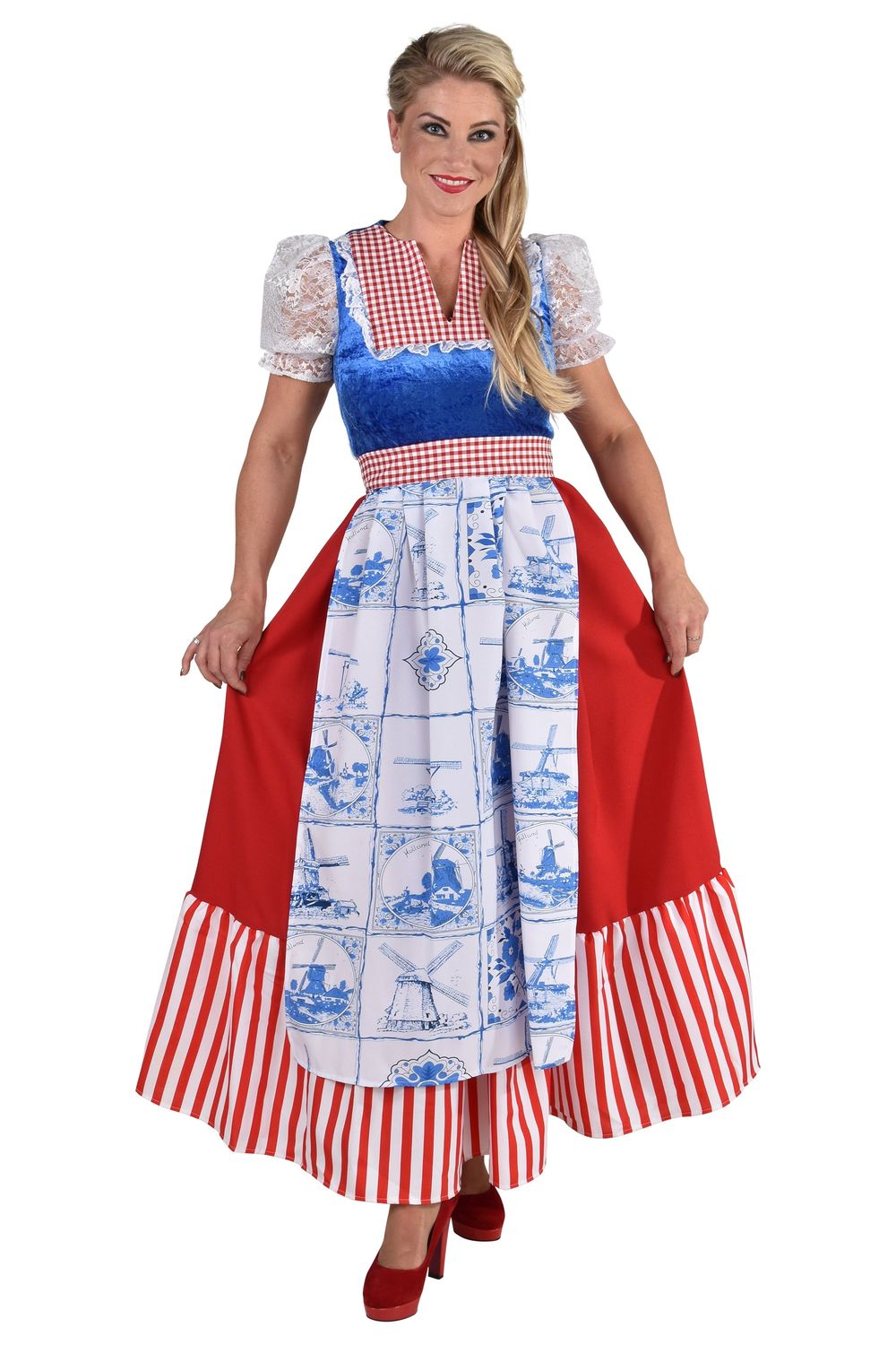 Kleid Delfts Blau