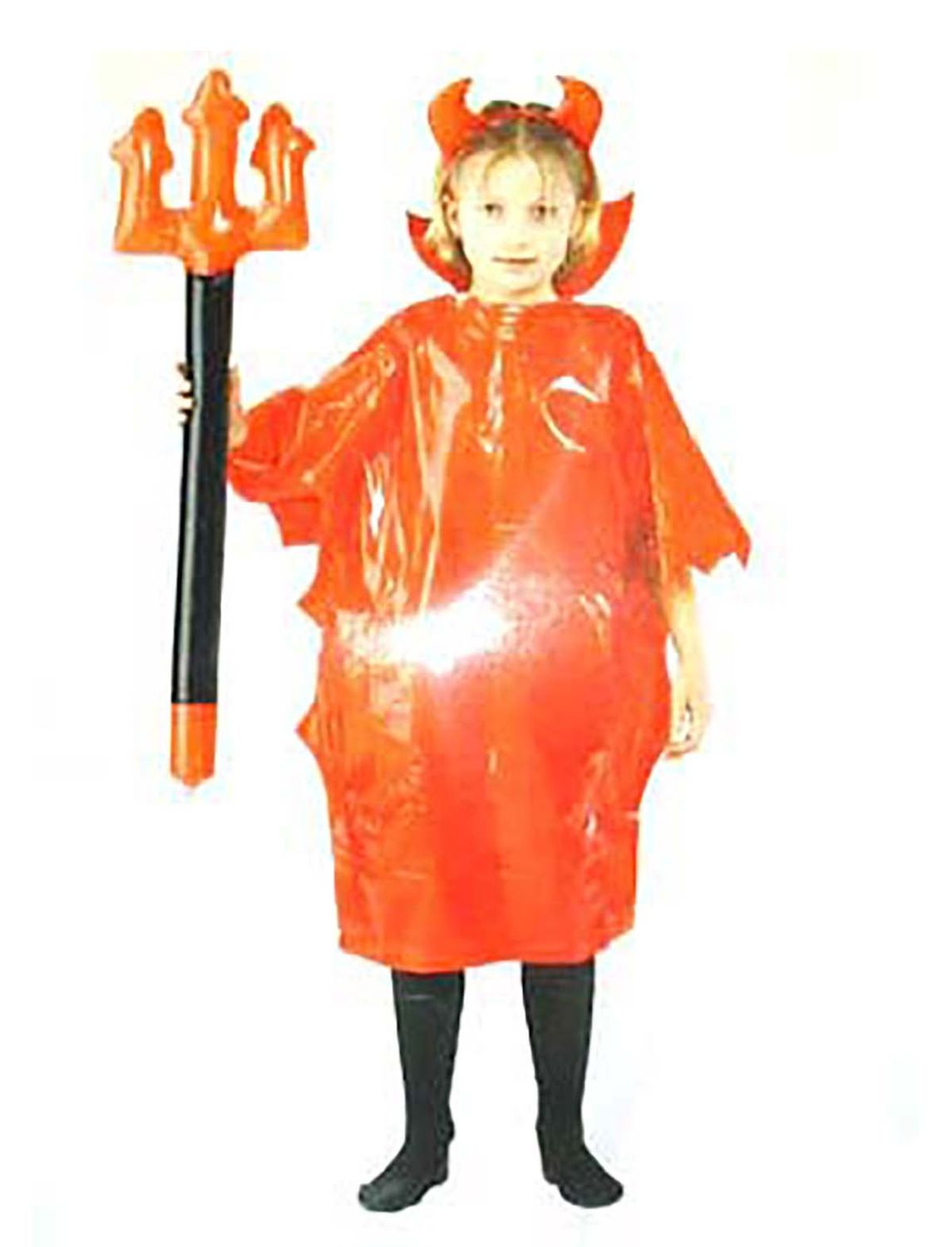 Cape rood duivel kind met diadeem