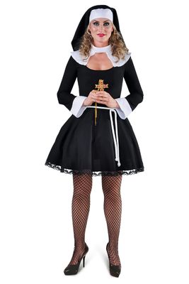 Kostümset Nonne Patricia Damen Kostümset Nonne Patricia Damen