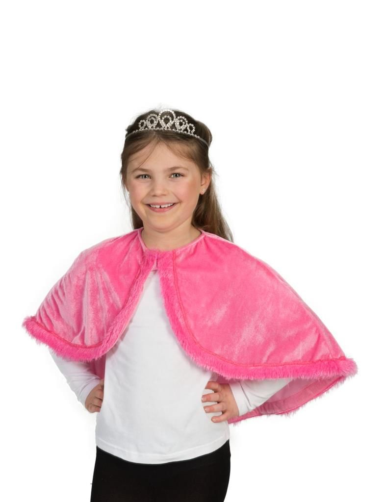 Umhang Prinzessin Kind Rosa