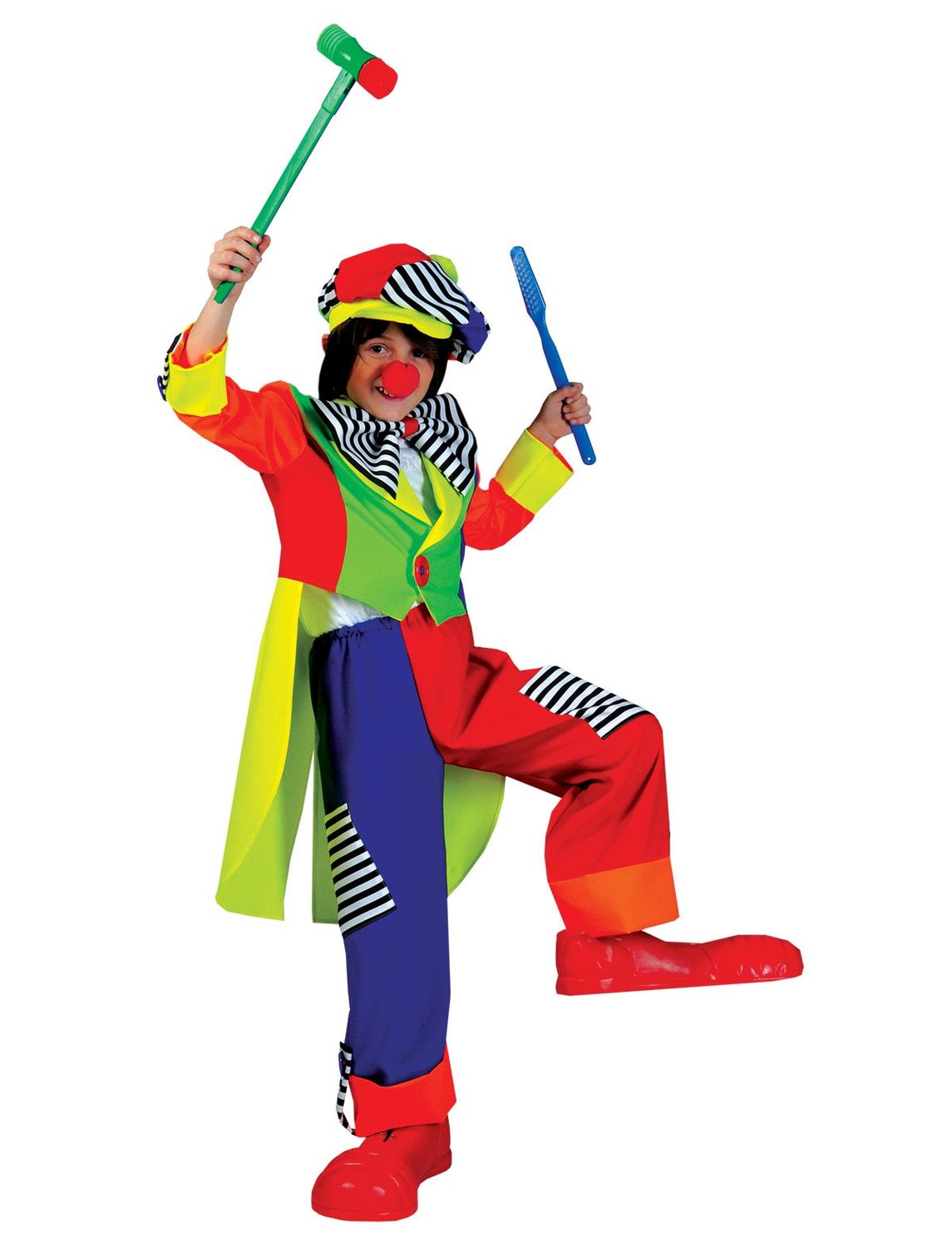 Spanky stripes clown Olaf