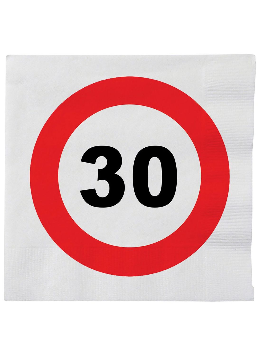 Servietten 20er-Pack 30. Geburtstag