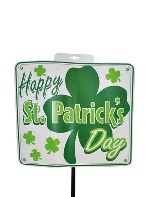 Gartendeko Happy St. Patrick's Day