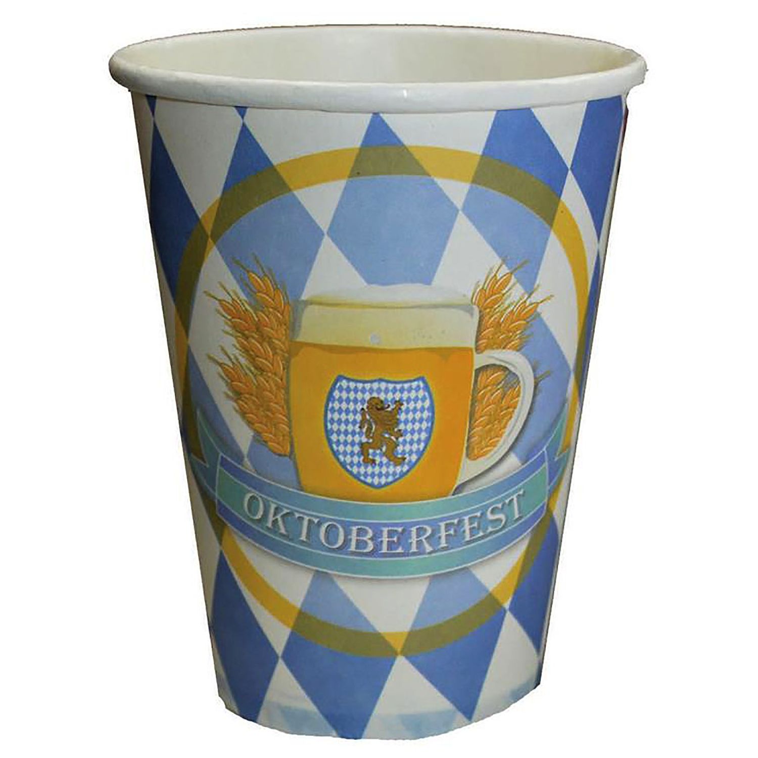 8 Pappbecher Oktoberfest