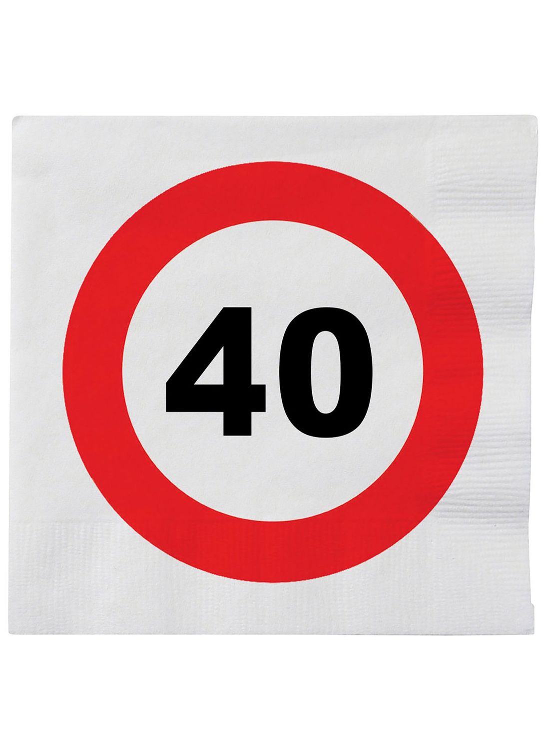 Servietten 20er-Pack 40. Geburtstag Servietten 20er-Pack 40. Geburtstag
