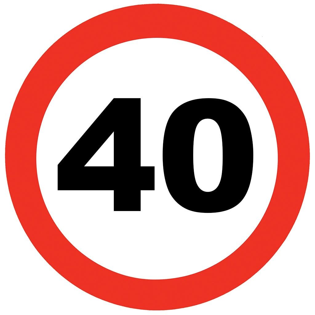 Wanddecoratie traffic 40 jaar