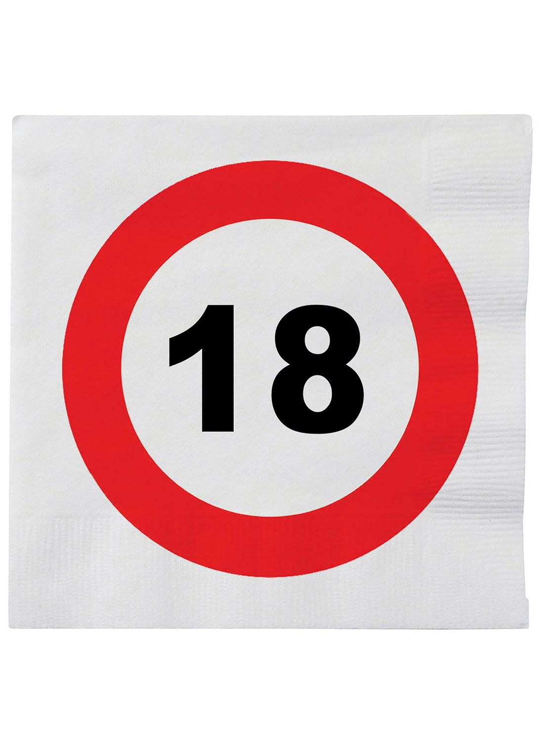 Servietten 20er-Pack 18. Geburtstag