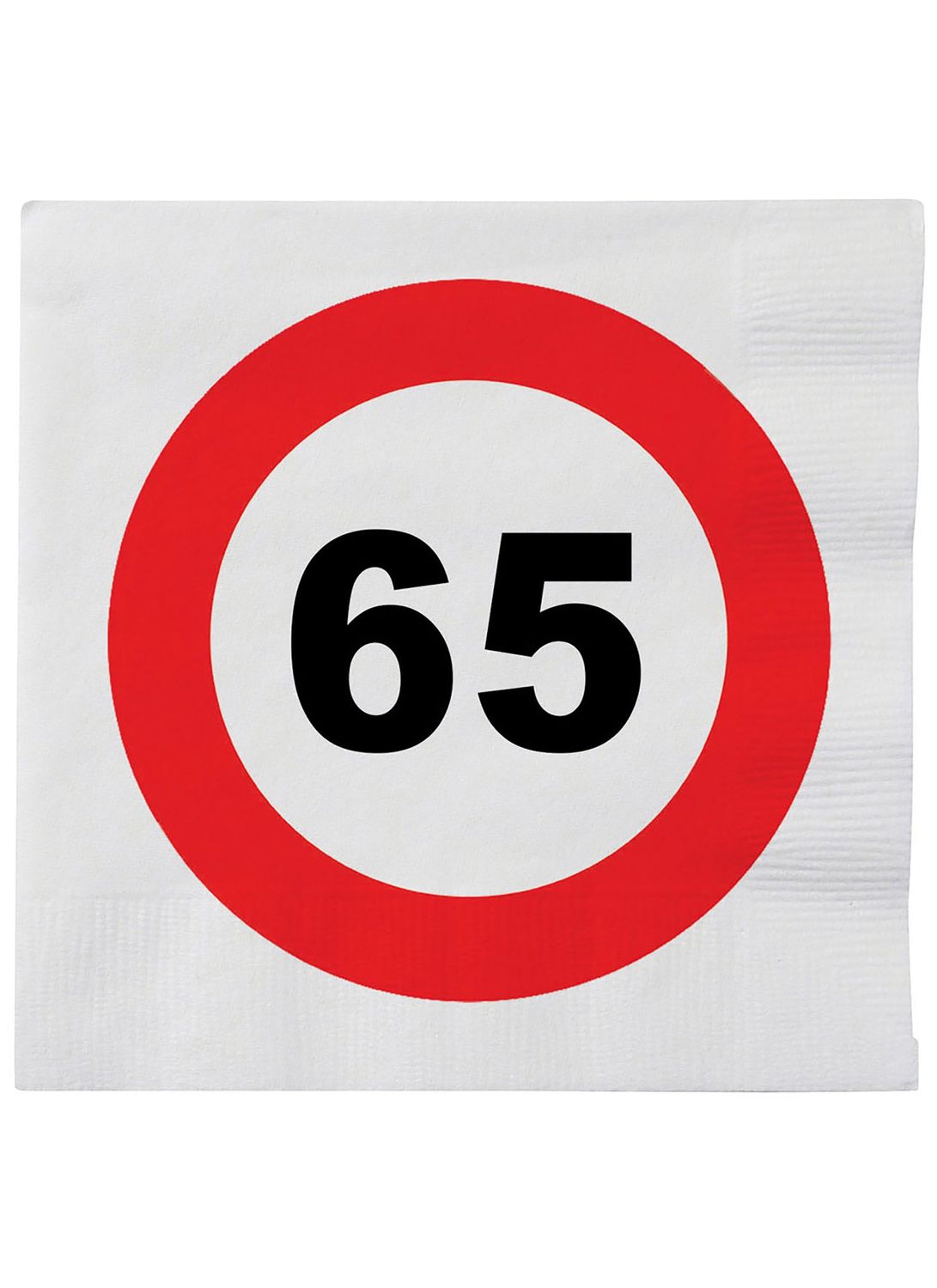 Servietten 16er-Pack 65. Geburtstag
