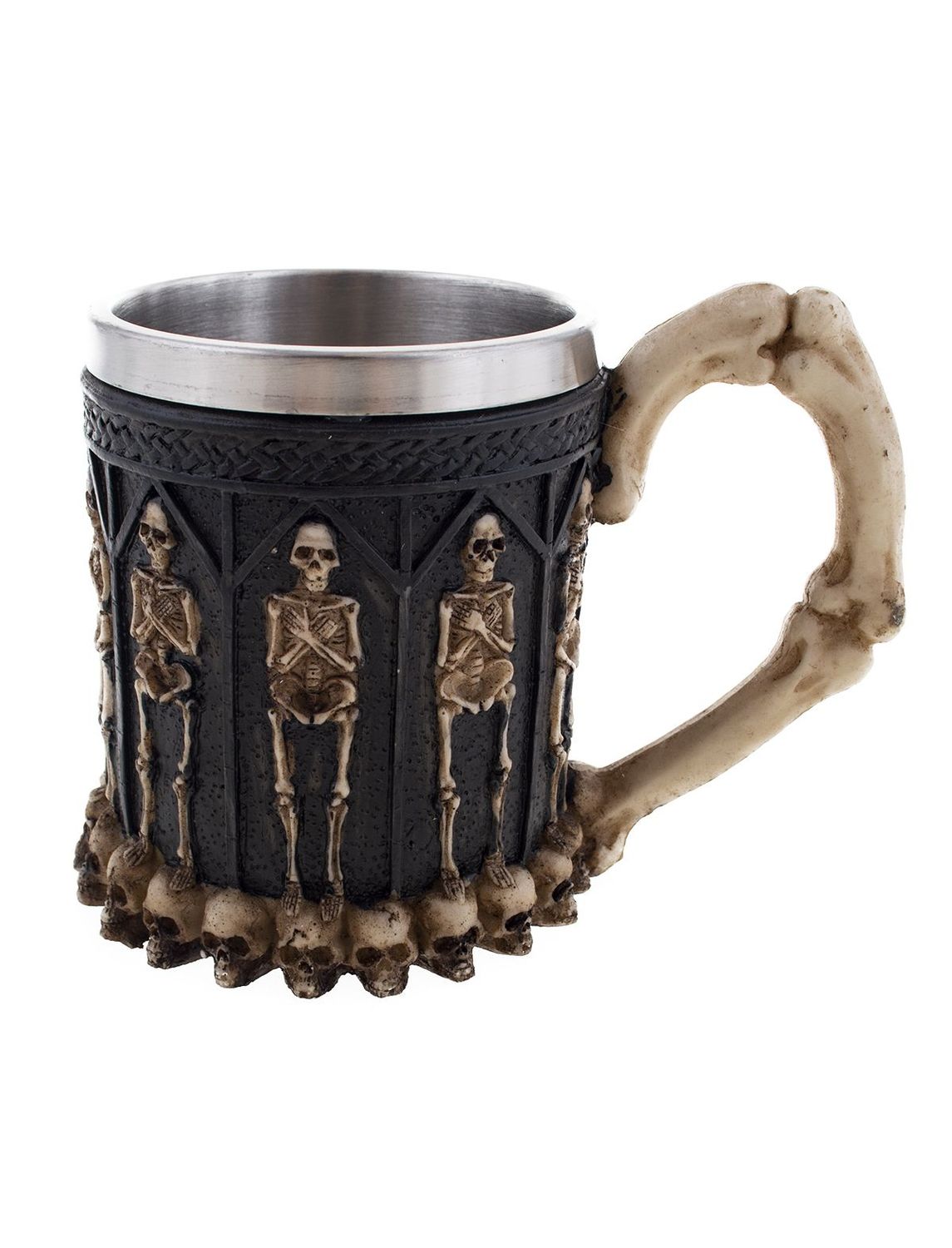 Halloween Becher Skelett