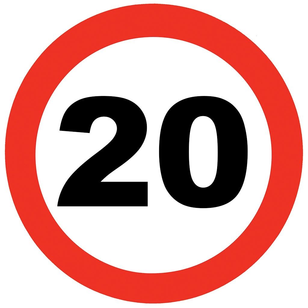 Wanddecoratie traffic 20 jaar