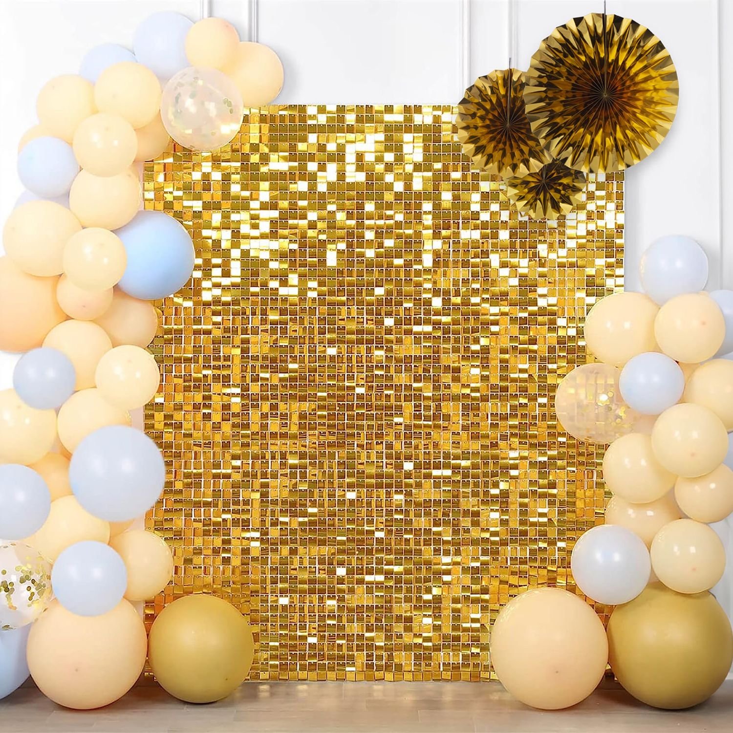 Dekorative Platte 30x30cm Gold