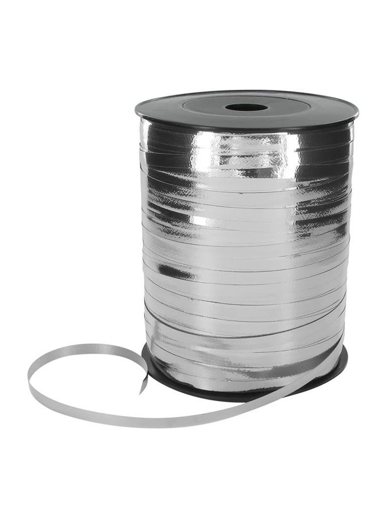 400m Geschenkband Metallic-Silber 400m Geschenkband Metallic-Silber