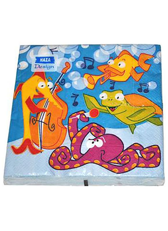 Servietten 20er-Pack Meeresleben Servietten 20er-Pack Meeresleben