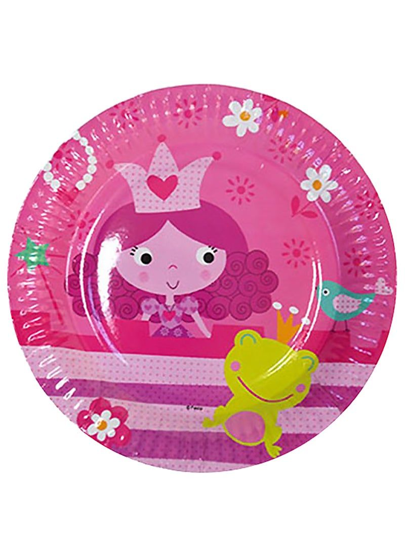 6 Pappteller Little Princess 23cm 6 Pappteller Little Princess 23cm