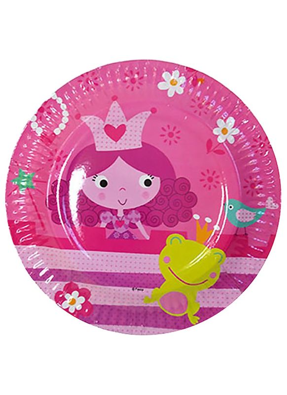 6 Pappteller Little Princess 23cm