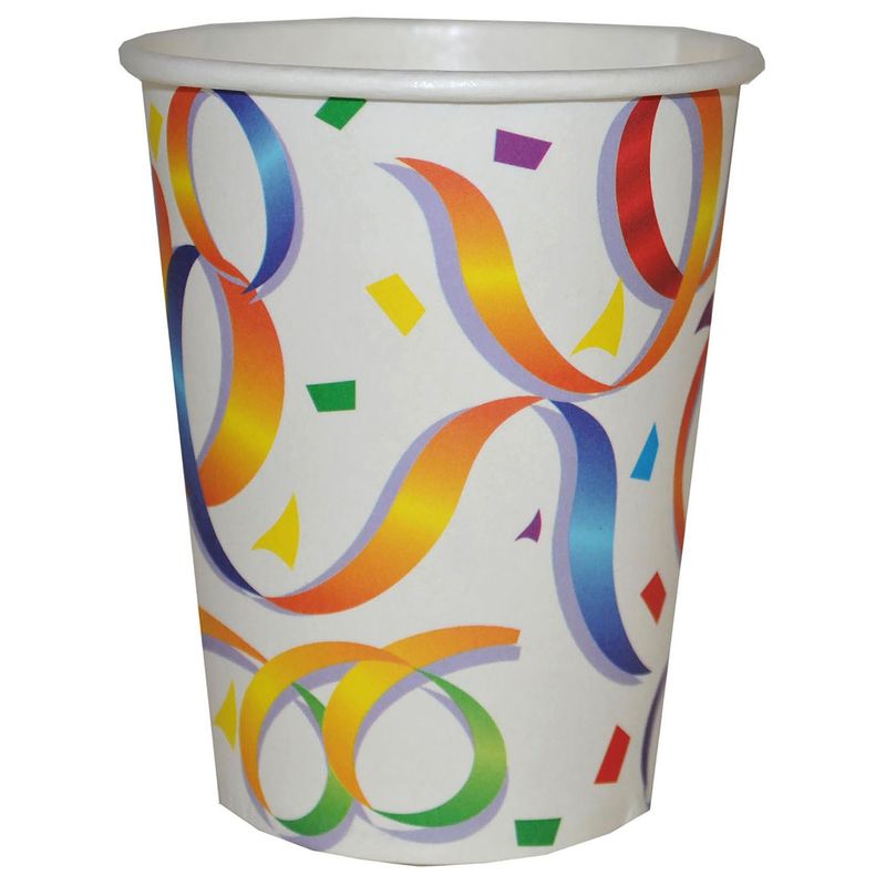 8 Pappbecher PartyTime