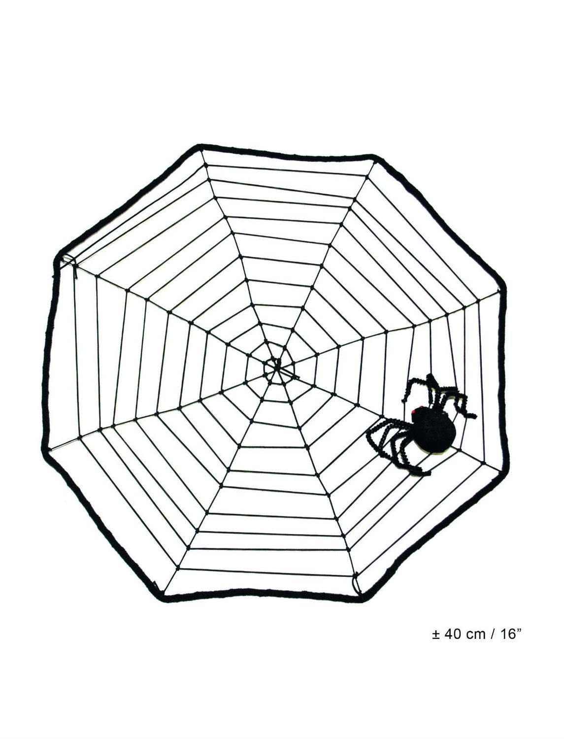 Deko Spinnennetz mit Spinne Deko Spinnennetz mit Spinne