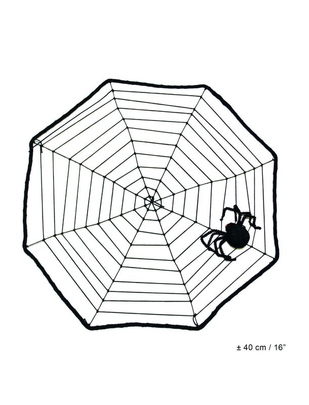 Deko Spinnennetz mit Spinne Deko Spinnennetz mit Spinne