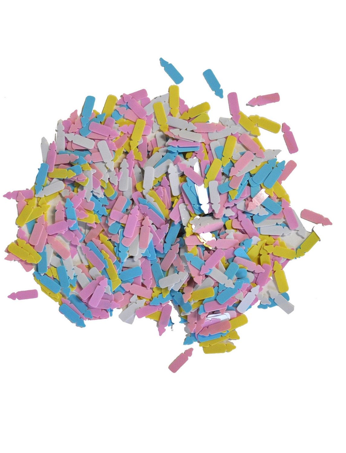 Confetti tafeldeco 15 gr zuigfles Confetti tafeldeco 15 gr zuigfles