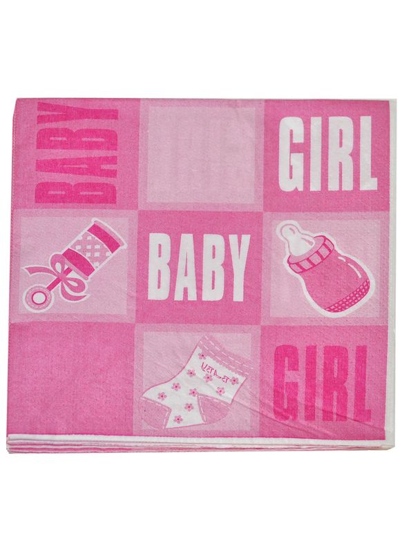 Servietten 16er-Pack Baby Girl