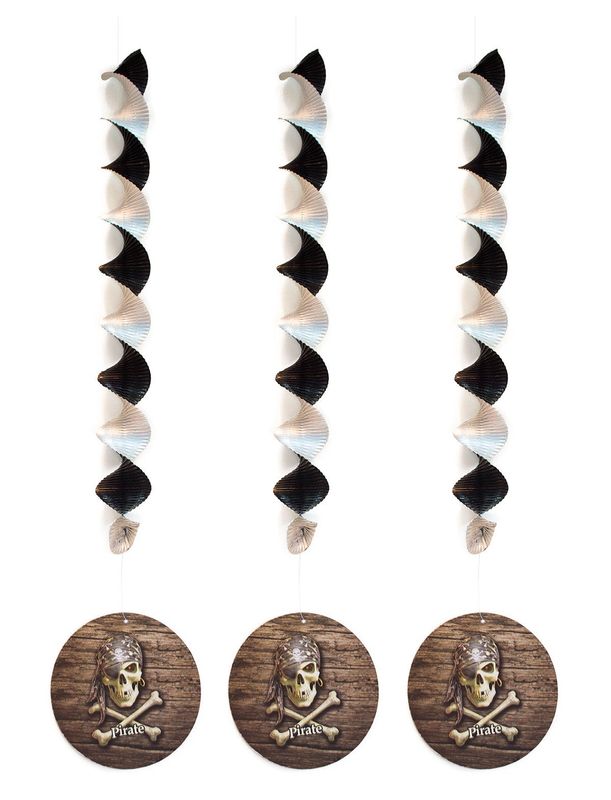 3 Spiralhänger 81cm Pirat 3 Spiralhänger 81cm Pirat