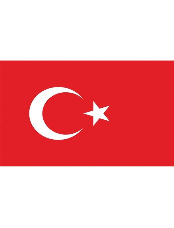 Vlag 150 x 90 cm Turkije