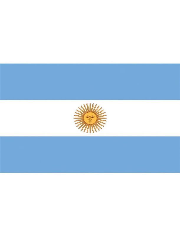 Vlag 150 x 90 cm Argentinië