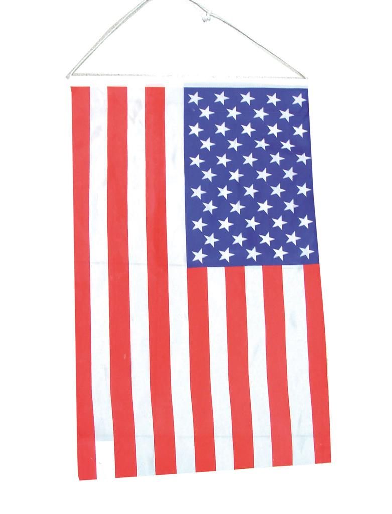 Hangende vlag 40 x 60 cm USA