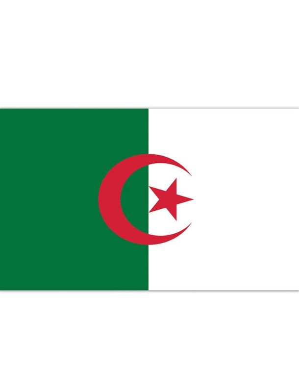 Vlag 150 x 90 cm Algerije