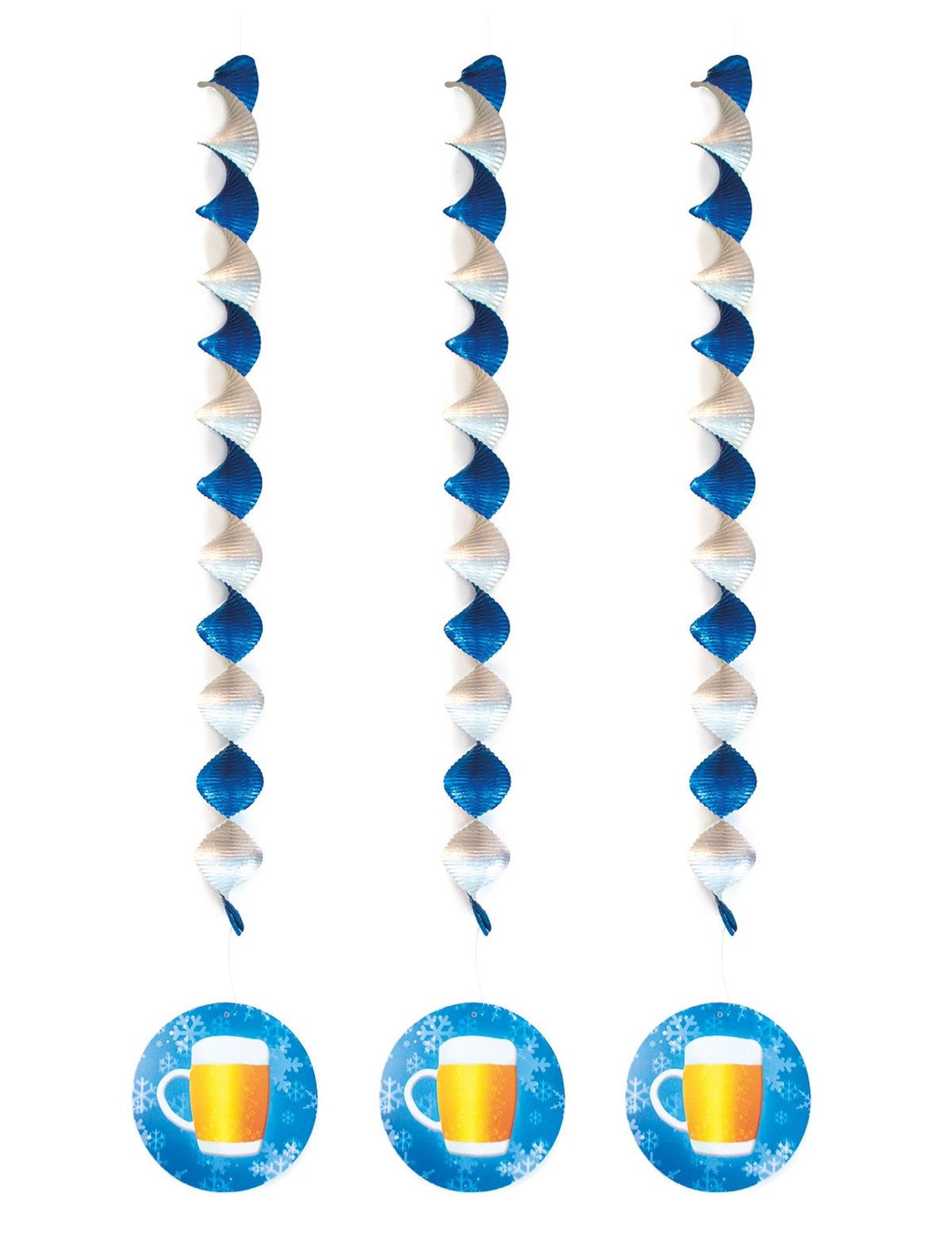 3 spiraalhangers bier