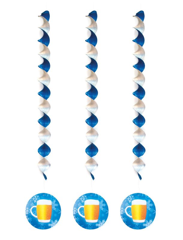 3 spiraalhangers bier 3 spiraalhangers bier