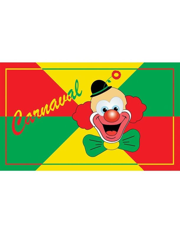 Flagge 150 x 90cm Karneval RGGr