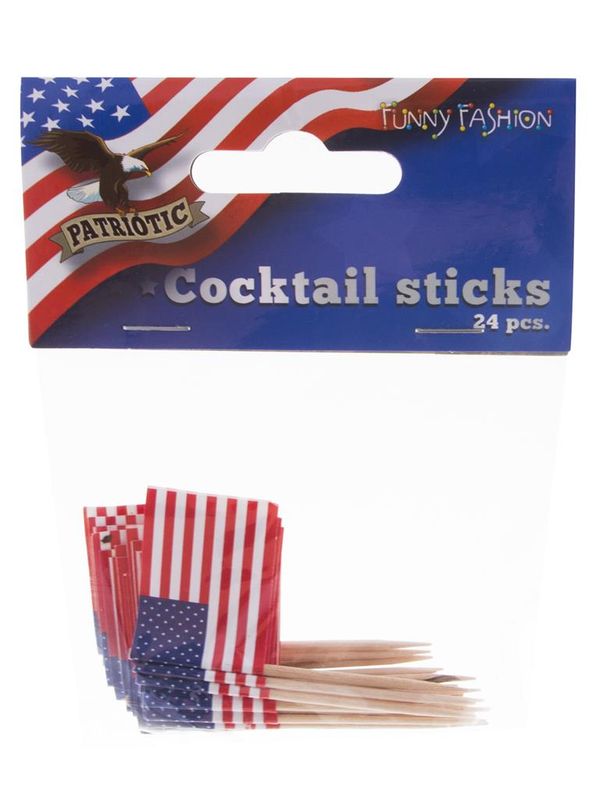 Cocktailspieße USA 24er-Pack