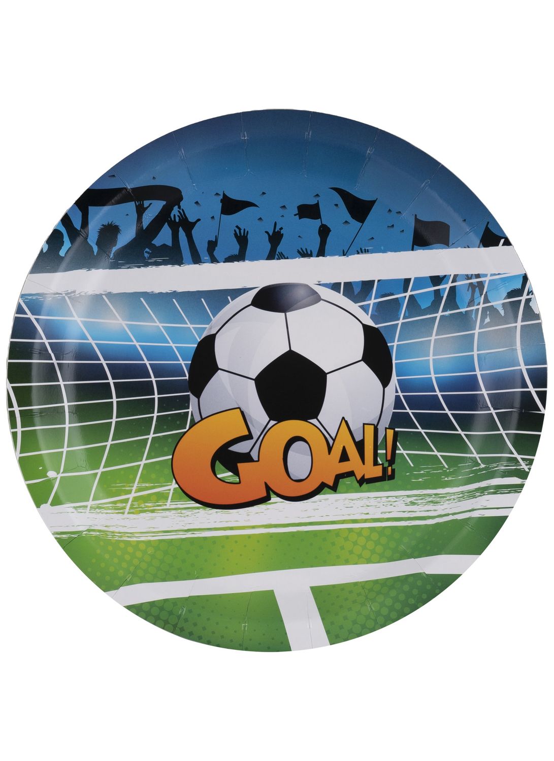 8 Pappteller GOAL 23cm