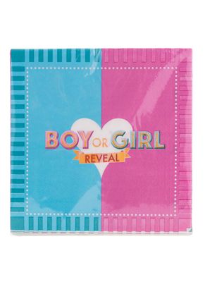 20 Servetten Gender Reveal 20 Servetten Gender Reveal