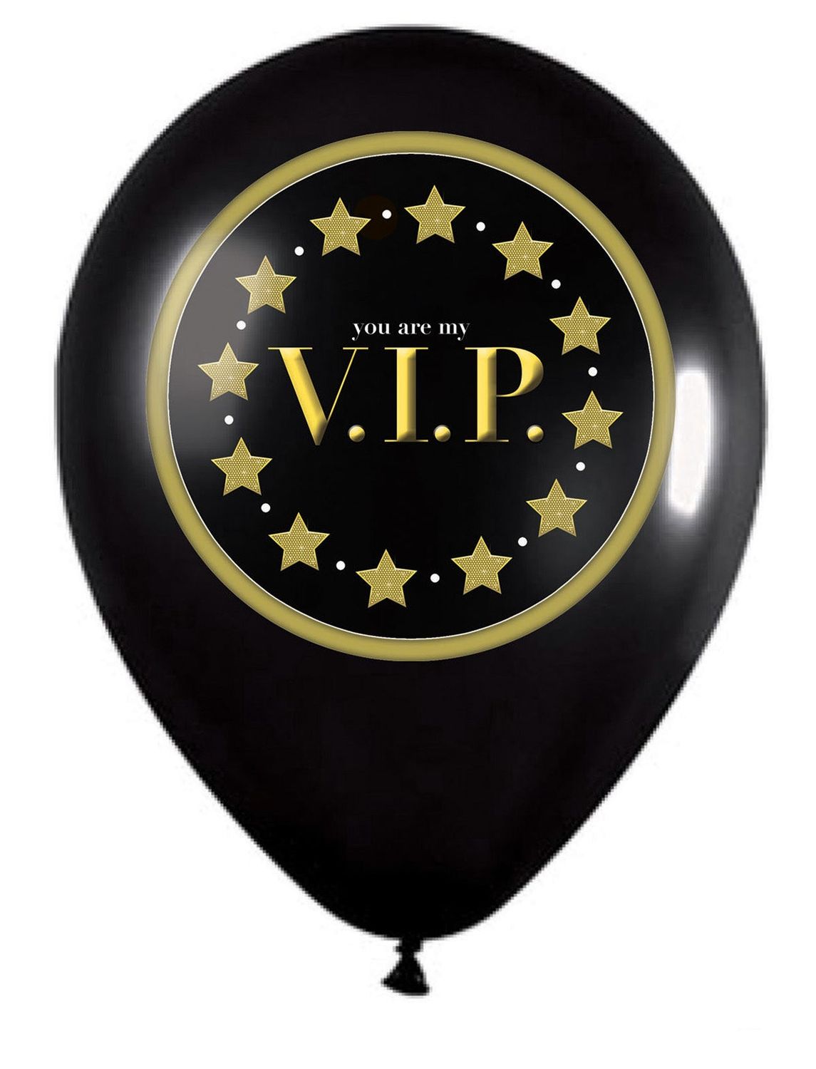 12 Luftballons VIP 30cm