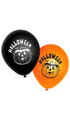 20 Latexballons Halloween 25cm