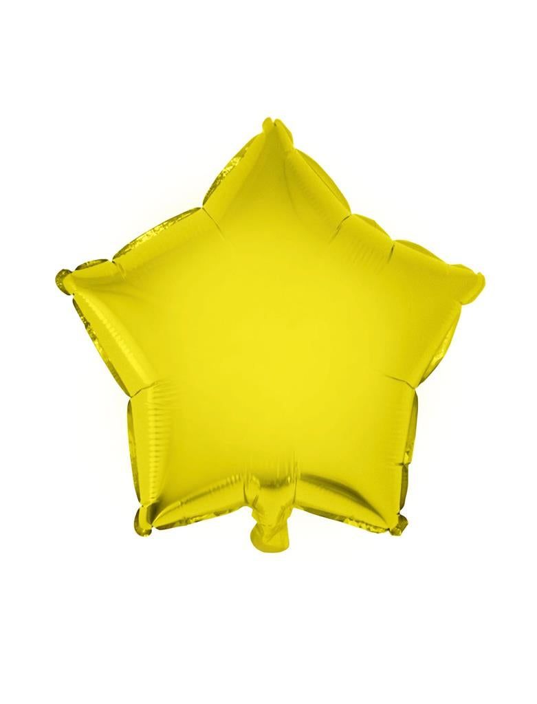Folienballon Stern 45cm Gold