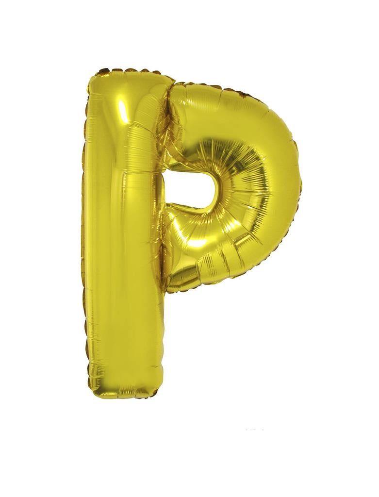 Folienballon P Gold 102cm