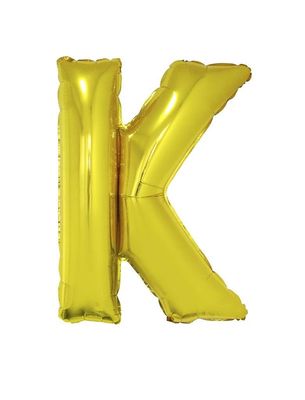 Folienballon K Gold 102cm
